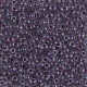 Miyuki seed beads 8/0 - Grape lined crystal 8-223